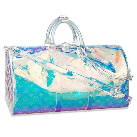 louis vuitton holographic keepall